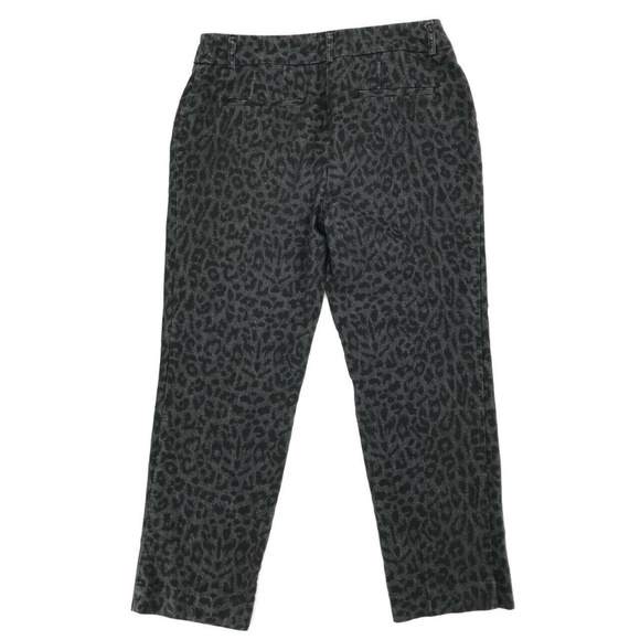 Chico's Cheetah Print Cropped Capri Jeans Sz 0.5/6 - Picture 4 of 4